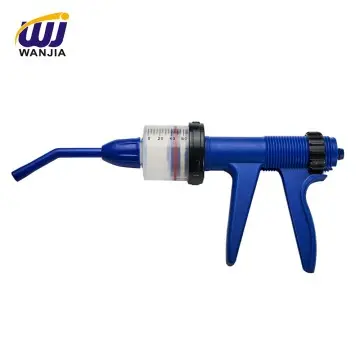 WJ124-6 Veterinary Plastic Continuous Drenching Gun