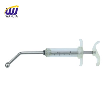 WJ210-1 UnAdjustable Plastic Steel Syringe For Delivering Drugs TPX（Spiral Mouth）