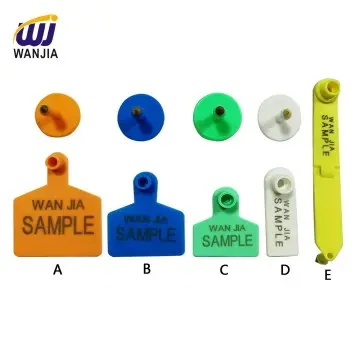 WJ402 EAR TAG WITH LASER PRINTING