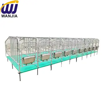 WJ759 Heavy-Duty Sow Farrowing Crate
