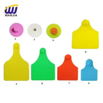 WJ405 INSURED Ear Tags without LASER PRINTING